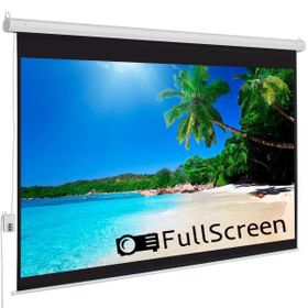 FullScreen Motorlu 240x200 cm Projeksiyon Perdesi