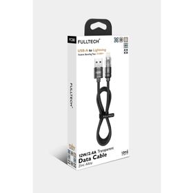 Fulltech FC30 2.4A 12W USB-A to Lightning 1.2 mt Şarj Kablosu
