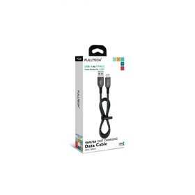 Fulltech FC36 15 W 3A USB-A to Type-C 1.2 mt Hızlı Şarj Kablosu