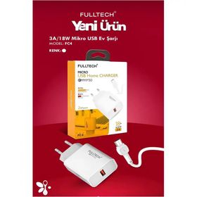 Fulltech FC4 3 A 18 W Mikro Usb Ev Şarj Aleti