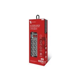 Fulltech FTR-08 3X USB 2 m 8'li Priz Uzatma Kablosu