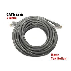 Fully 2 m CAT6 Hazır Fişli Tak Kullan Kablo