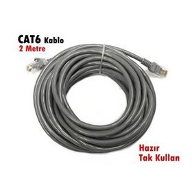 Fully 2 m CAT6 Hazır Fişli Tak Kullan Kablo