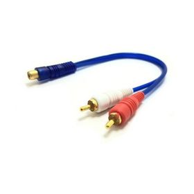 Fully 2RCA Dişi - 1RCA Erkek 30 cm Ara Kablo