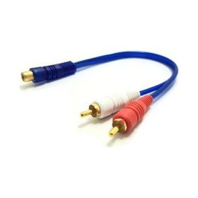 Fully 2RCA Dişi - 1RCA Erkek 30 cm Ara Kablo