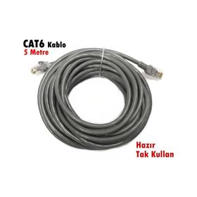 Fully 5 m CAT6 Hazır Fişli Kablo