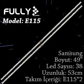 Fully ELED-115 Samsung 49 inç TV Bar Led Takımı