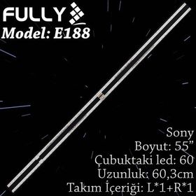 Fully ELED-188 Sony 55 inç TV Bar Led Takımı