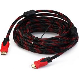 Fully G-507D 10 m 1.4V 3D 4K Gold Örgülü Filtreli HDMI Kablo