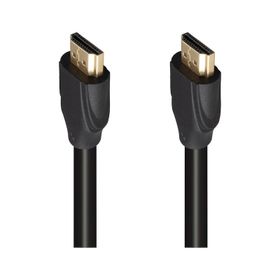 Fully G-507K Plastik Düz Siyah 25 mt Gold Poşetli HDMI Kablo