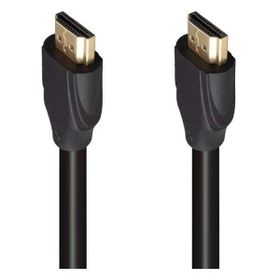 Fully G-507K Plastik Düz Siyah 25 mt Gold Poşetli HDMI Kablo