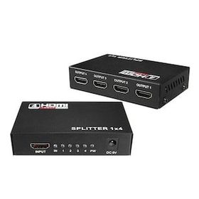 Fully G-538G 1.4V 1080P 3D 4 Portlu HDMI Splitter Dağıtıcı