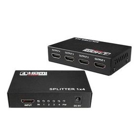 Fully G-538G 1.4V 1080P 3D 4 Portlu HDMI Splitter Dağıtıcı