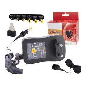 Fully O-3122 6 Uçlu 3V 12V Kademeli Adaptör