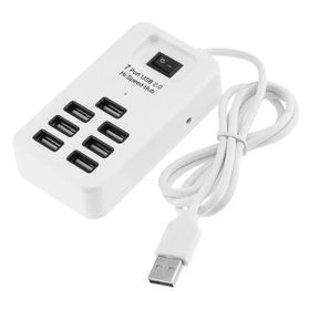 Fully S-802J 7 Port Usb 2.0 Anahtarlı Ve 1 mt Kablolu Hub Çoklayıcı