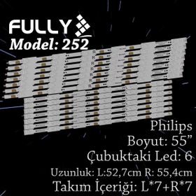 Fully SET-252 Philips 55 inç TV Bar Led Takımı