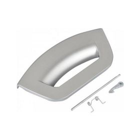 FullYedek Ariston Hotpoint FMG 802STK Gri Çamaşır Makinesi Kapak Mandal Tutamağı