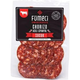 Fümeci Smokehouse 500 gr %100 Dana Fermente İspanyol Sucuk Acılı Chorizo