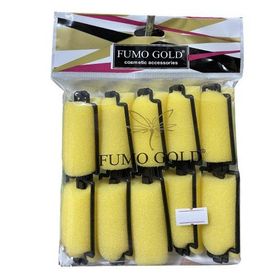 Fumo 10'lu Gold Sünger Bigudi