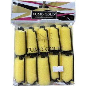 Fumo 10'lu Gold Sünger Bigudi