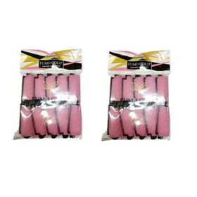 Fumo Sünger Pembe 2x10'lu Bigudi