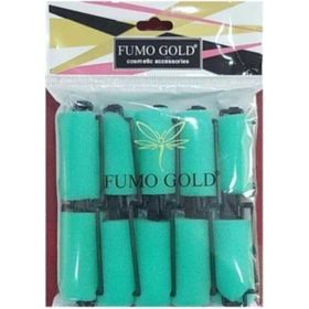 Fumo Sünger Yeşil 10'lu Bigudi