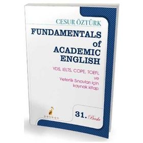 Fundamentals Of Academic English-Pelikan Yayınları