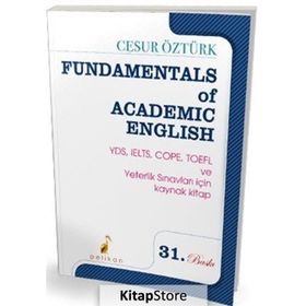 Fundamentals Of Academic English-Pelikan Yayınları
