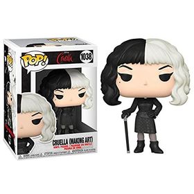 Funko 54466 Pop Disney Cruella in Checkered Black Figür