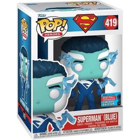 Funko DC 2021 Fall Convention Exclusive Superman Blue POP Figür