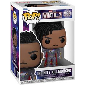 Funko Marvel What If!- Infinity Killmonger Pop Figür