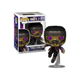 Funko Marvel What If – T’Challa Star Lord Pop Figür
