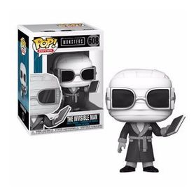 Funko Movies UM Invisible Man B&W Pop Figür