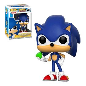Funko No: 284 20147 Pop Sonic With Emerald Figür