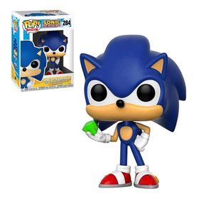 Funko No: 284 20147 Pop Sonic With Emerald Figür