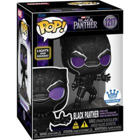 Funko Pop 1217 Black Panther Lights and Sounds Figür