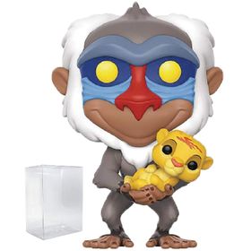 Funko Pop 301 The Lion King Rafiki with Simba Figür