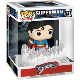 Funko Pop 537 Dc Deluxe Superman with Crystal Figür