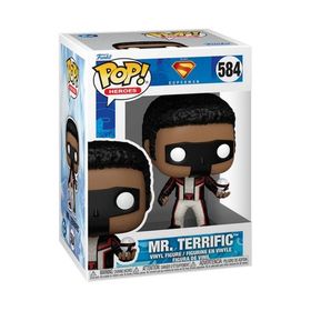 Funko Pop 584 Dc Superman Mr. Terrific Figür