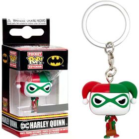 Funko Pop 607625b Harley Quinn Holiday Anahtarlık