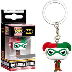 Funko Pop 607625b Harley Quinn Holiday Anahtarlık