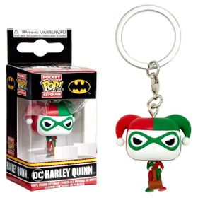 Funko Pop 607625b Harley Quinn Holiday Anahtarlık