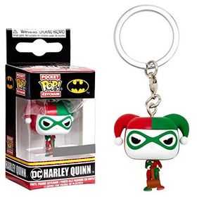 Funko Pop 607625b Harley Quinn Holiday Anahtarlık