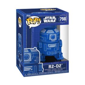Funko Pop 798 Star Wars R2-D2 Blueprint Figür