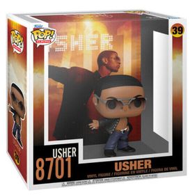 Funko Pop Albums Usher 8701 Usher Karışık Desenli Figür
