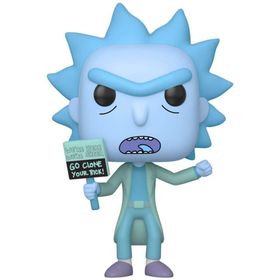 Funko POP Animation Rick & Morty Hologram Rick Clone Figür