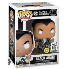 Funko Pop Comic Cover DC Black Adam Glow İn The Dark Aksiyon Figürü