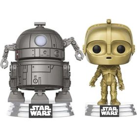 Funko Pop Disney Star Wars Concept C-3PO R2-D2 Bobble Heads 2'li Figür