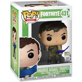 Funko POP Games Fortnite Highrise Assault Trooper Figür