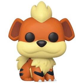 Funko Pop Games Pokemon Growlithe Caninos Fukano Aksiyon Figürü
